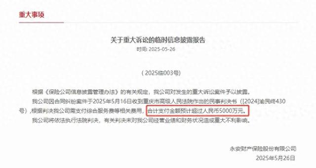 马上消金获赔0.5亿！永安财险败诉背后揭开联合贷保险的风险暗礁