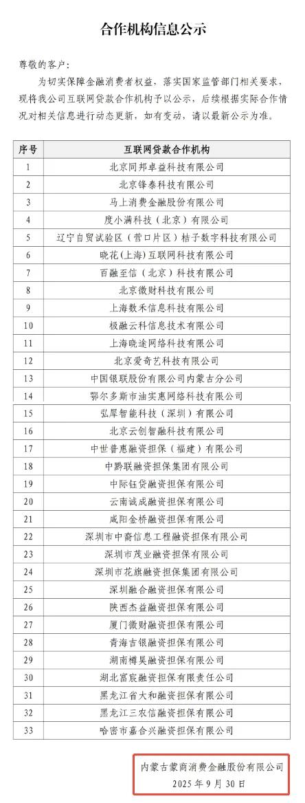 微博钱包再调查：合作名单却查无此人！附49家机构助贷合作名单!